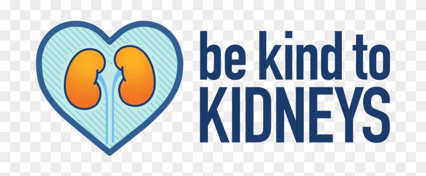 Be Kind To Kidneys Logo - Heart Clipart #4241310