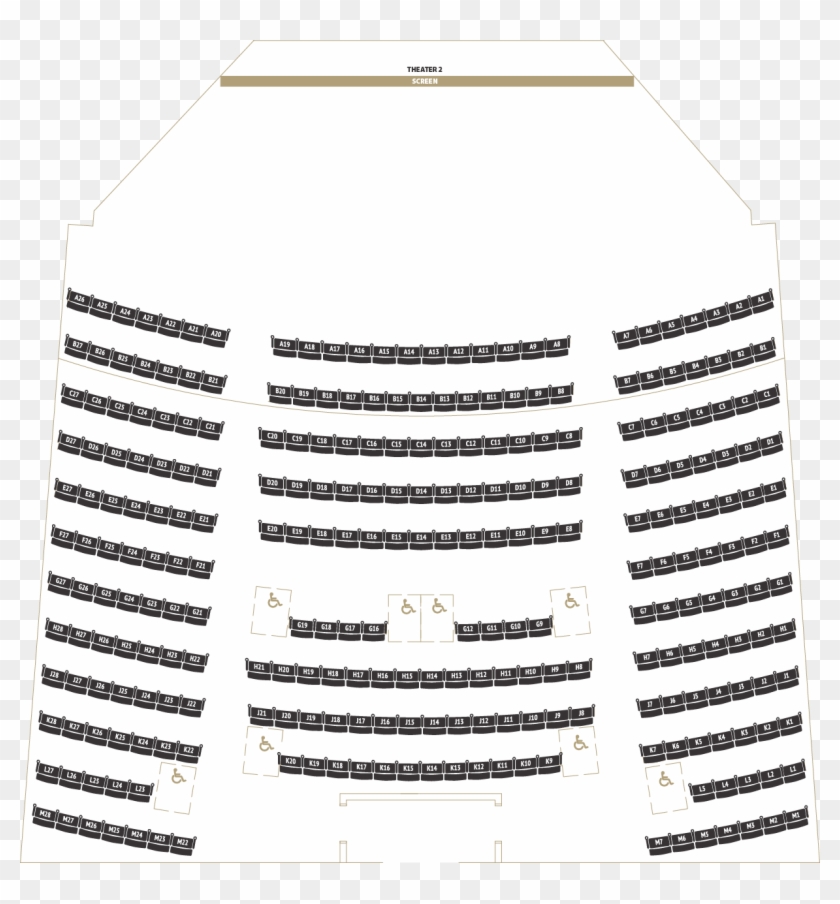 Seat Chart Theater - Shirt Clipart