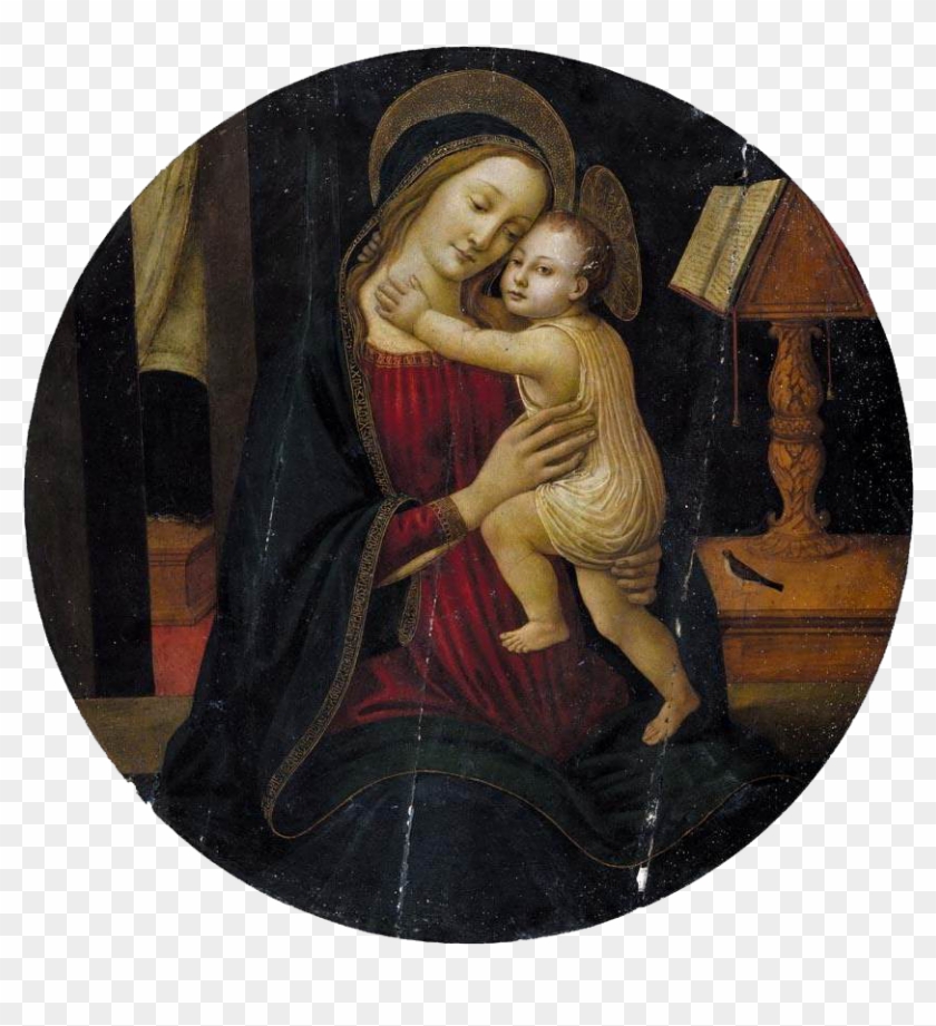 Arcangelo Di Jacopo Del Sellaio Virgen Con Niño - Jacopo Del Sellaio Clipart #4242117