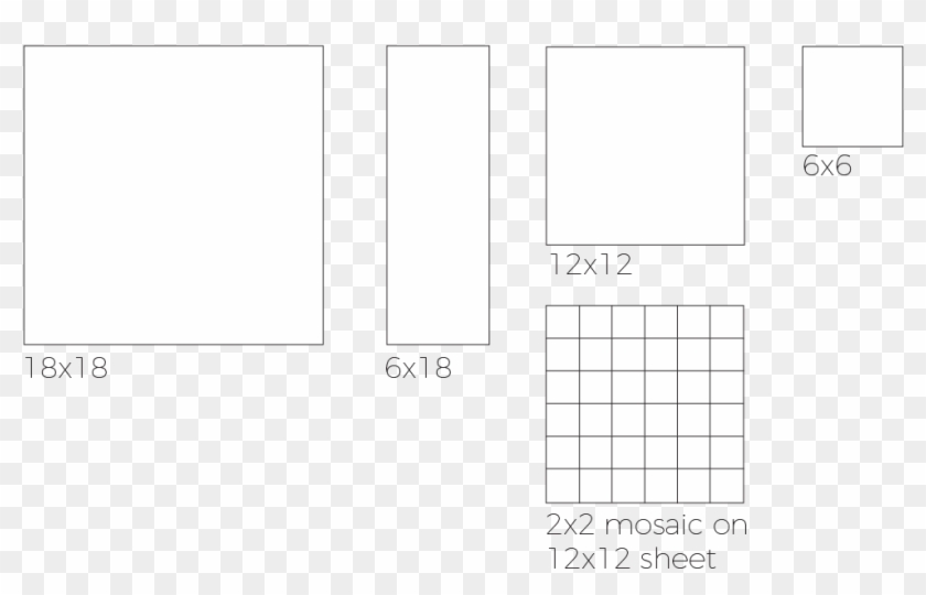 Available Sizes - Monochrome Clipart #4242276