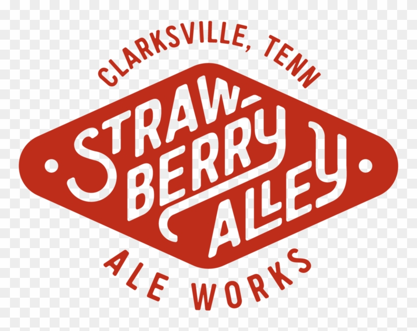 Upstairs Strawberry Alley Ale Works Clipart #4242277