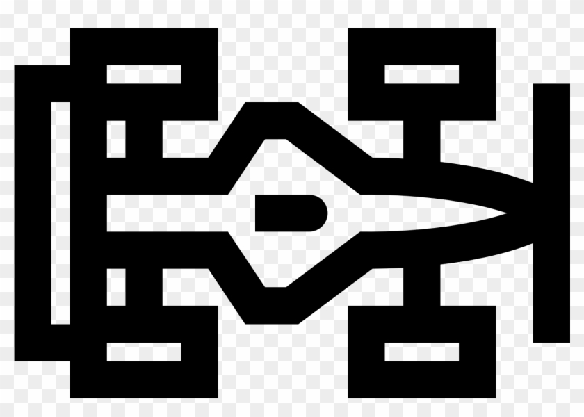 Top Down F1 Car Png Clipart