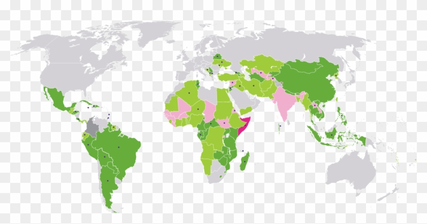 East Asia And Pacific Eastern And Southern Africa Eastern - Brazil And New Zealand Clipart #4242698