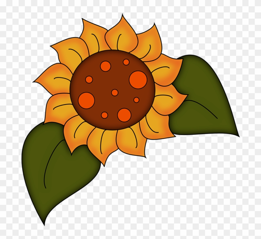 ○‿✿⁀ Faℓℓ ‿✿⁀○ - Sunflower Clipart #4242822