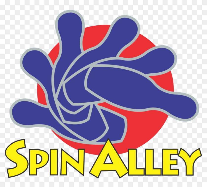 Spin Alley Logo Shirt Concept - Poster Clipart #4242898