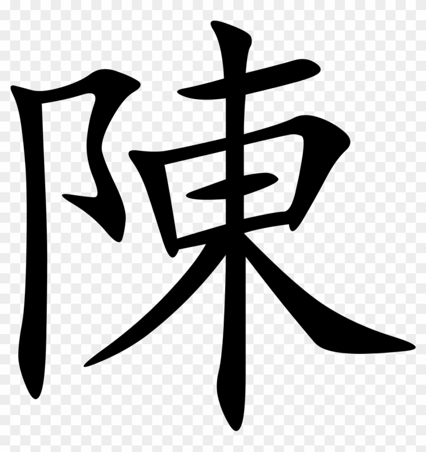 Chan In Chinese Character Clipart