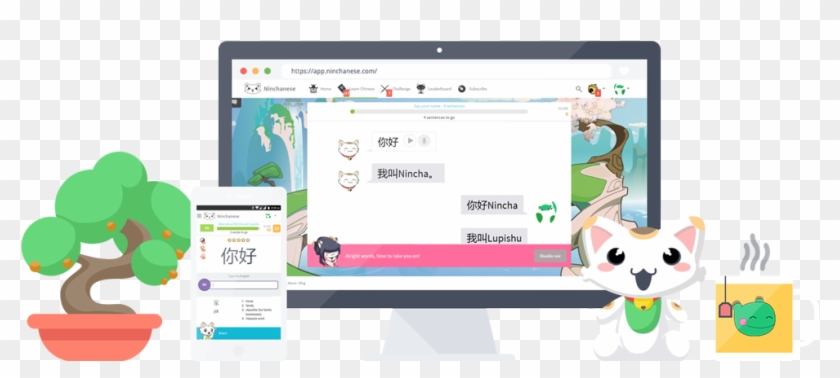 Ninchanese Web App And Mobile - Ninchanese Clipart