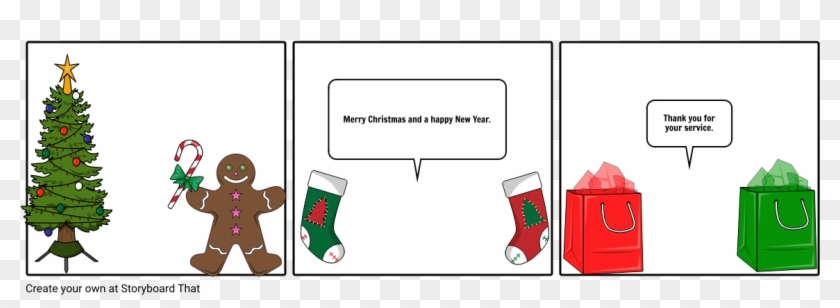 Select Format To Print This Storyboard - Christmas Stocking Clipart #4243426