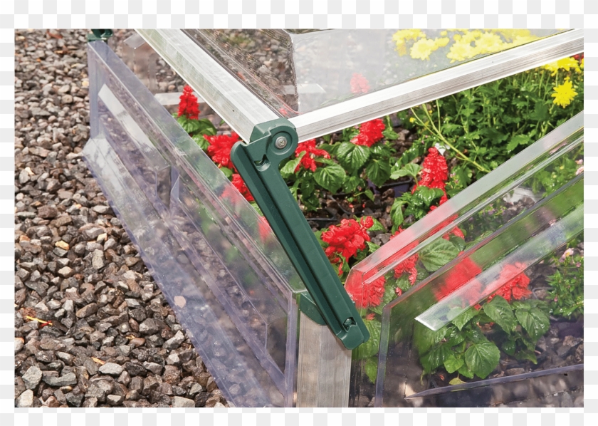 Double Cold Frame Greenhouse - Greenhouse Clipart #4243686