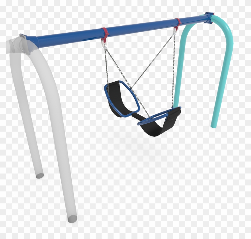 Friendship® Swing W/5" Arch Tire Swing Frame Additional - Swing Clipart #4243802