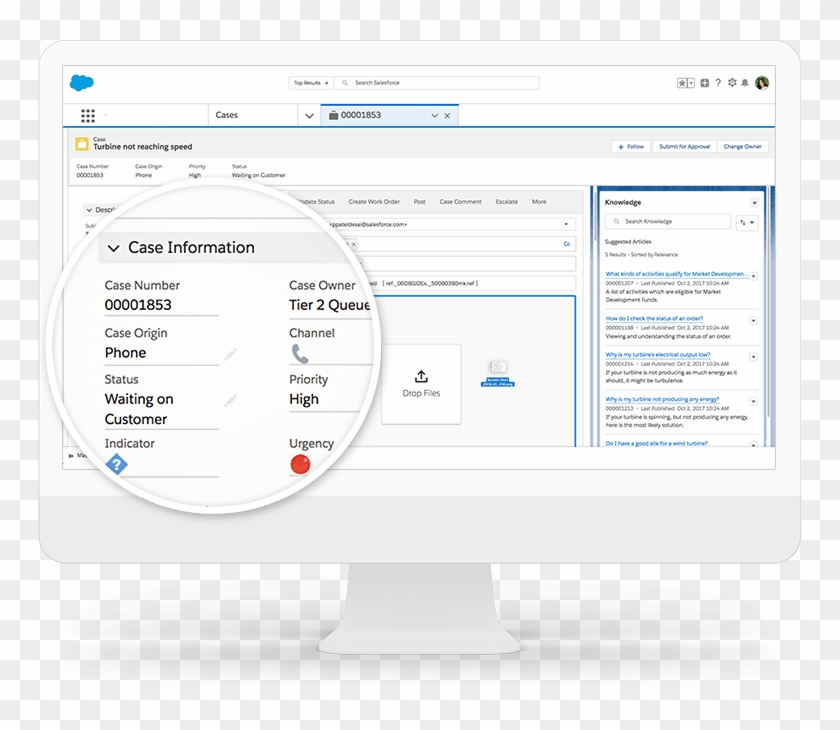 Salesforce Service Cloud Help Desk Software - Salesforce Einstein Activity Capture Clipart