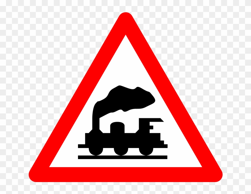 Carretera Paso A Nivel - Clipart Of Triangular Objects - Png Download