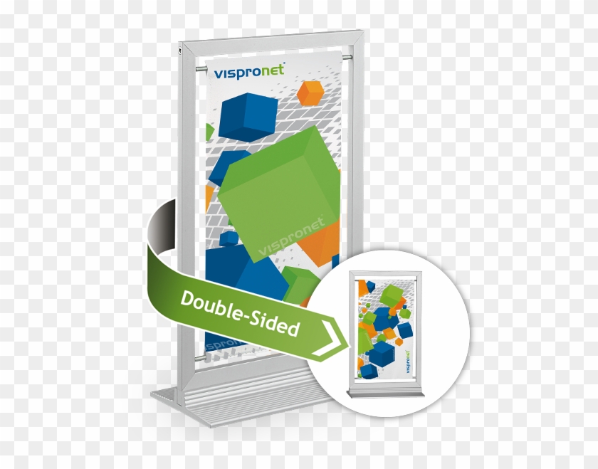 Double-sided Prints Maximize Viewing Potential - Graphic Design Clipart #4244033
