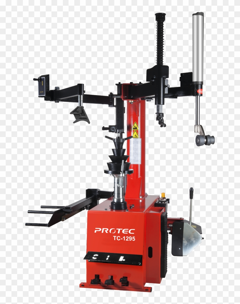 Tc 1295 Semi Automatic Swing Arm Tire Changer - Machine Tool Clipart