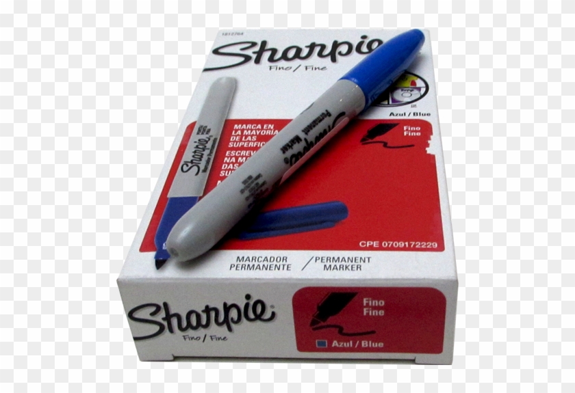 Marcador Sharpie Azul - Marking Tools Clipart #4244477