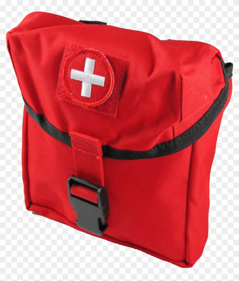 Elite Wilderness Individual Platoon First Aid Kit - Red Trauma Bag Made In Usa Clipart #4244671