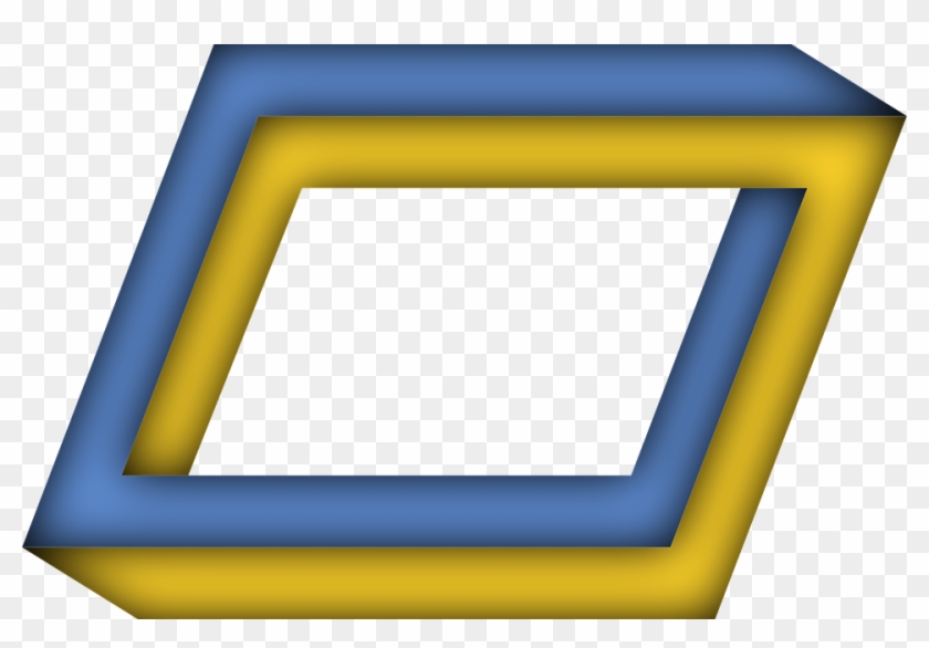 Penrose Rectangular - Retangulo 3d Png Clipart