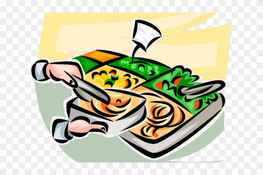 Fresh Clipart Salad Bar - Salad Bar Clip Art - Png Download #4244972