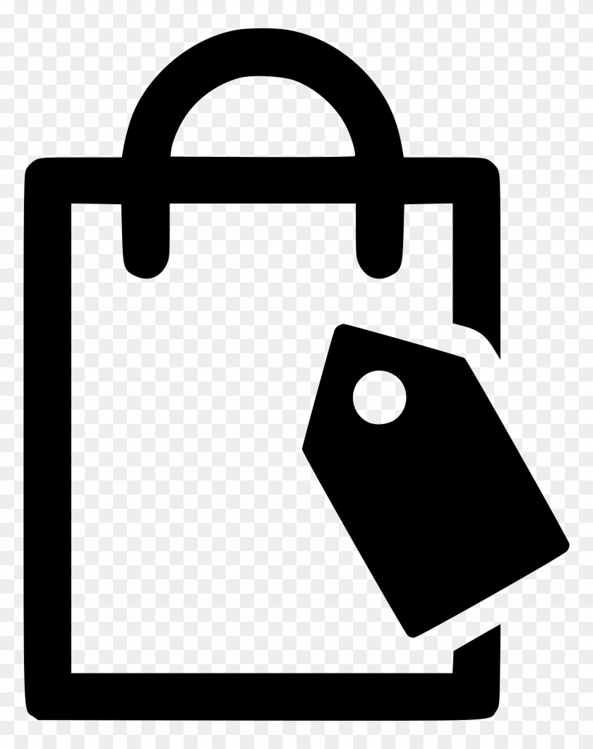 Shopping Bag Tag Price Comments - Price Clipart