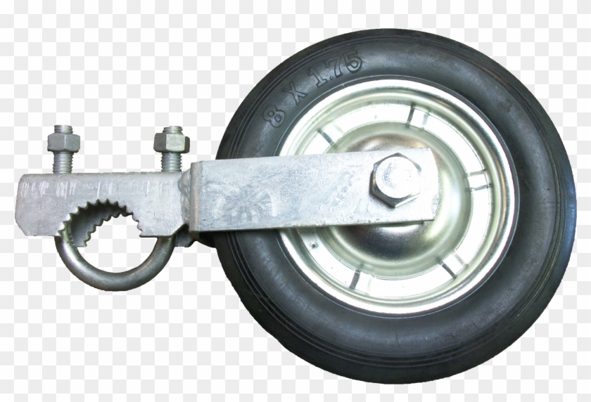 Swing Gate Roller Wheel 8" - Machine Clipart #4245192