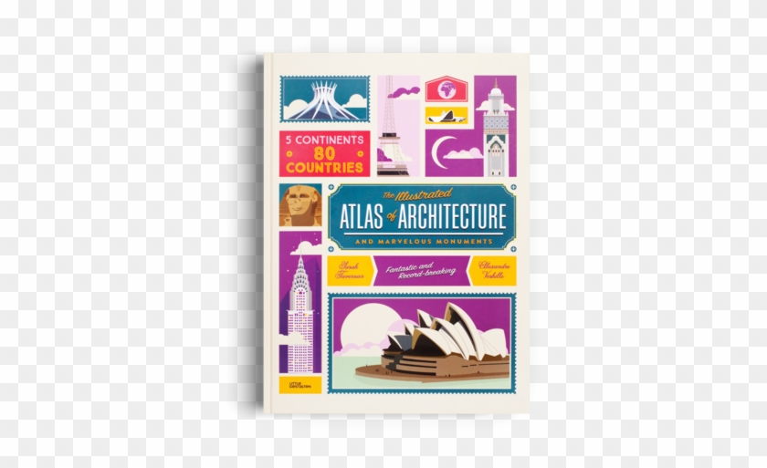 Illustrated Atlas Of Architecture And Marvelous Monuments Clipart #4245273