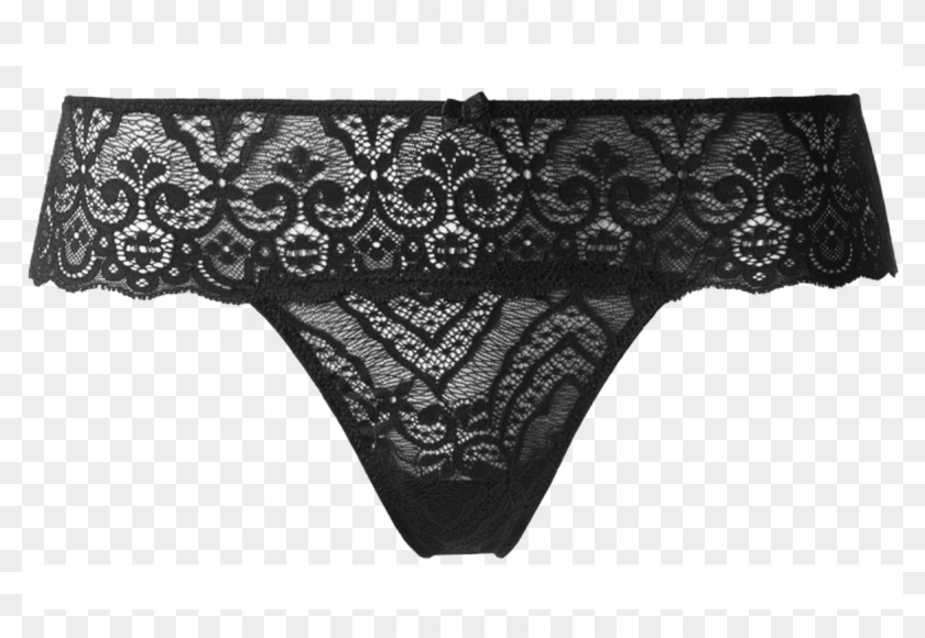 Calcinha Em Renda - Calcinha De Renda Png Clipart