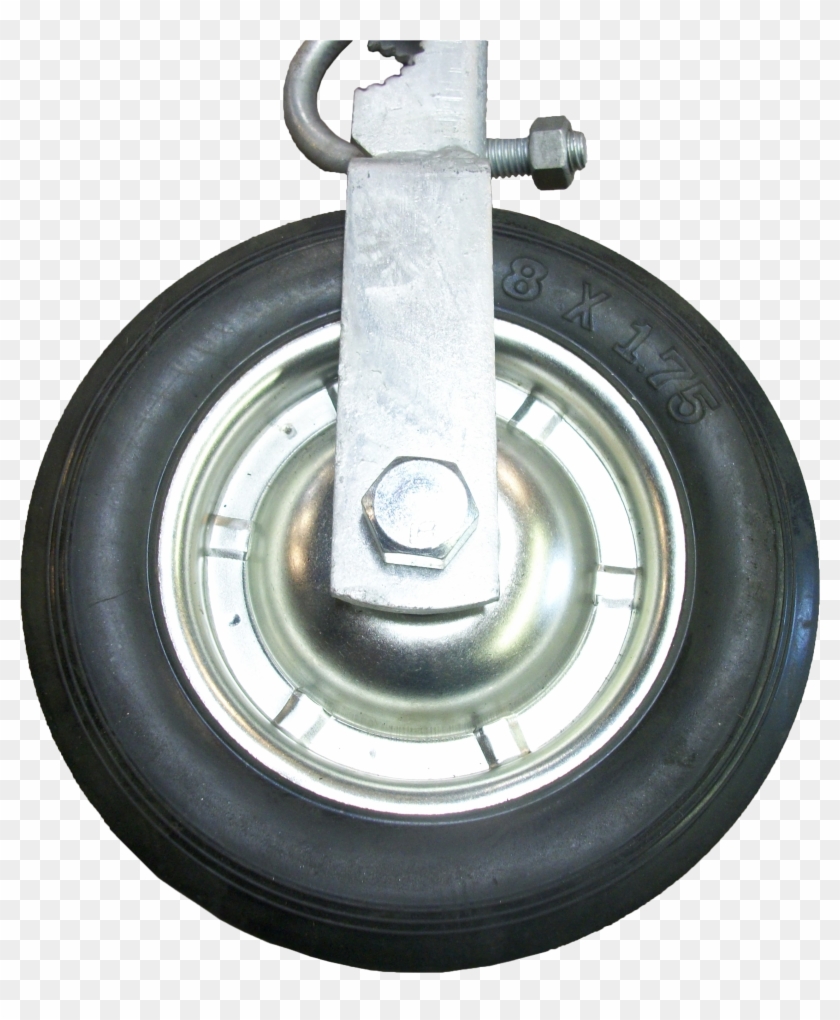 Swing Gate Roller Wheel 8" - Machine Clipart #4245441
