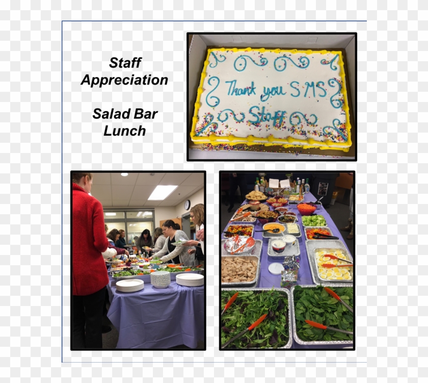 Pto Hosted A Salad Bar Lunch For All Sms Personnel - Side Dish Clipart #4245515