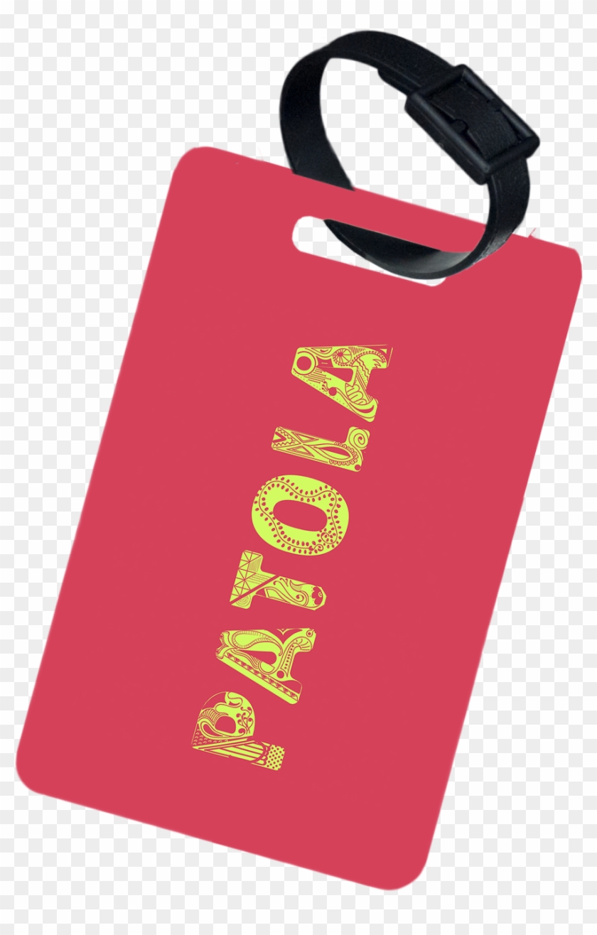 Patola Luggage Tag - Shopping Bag Clipart