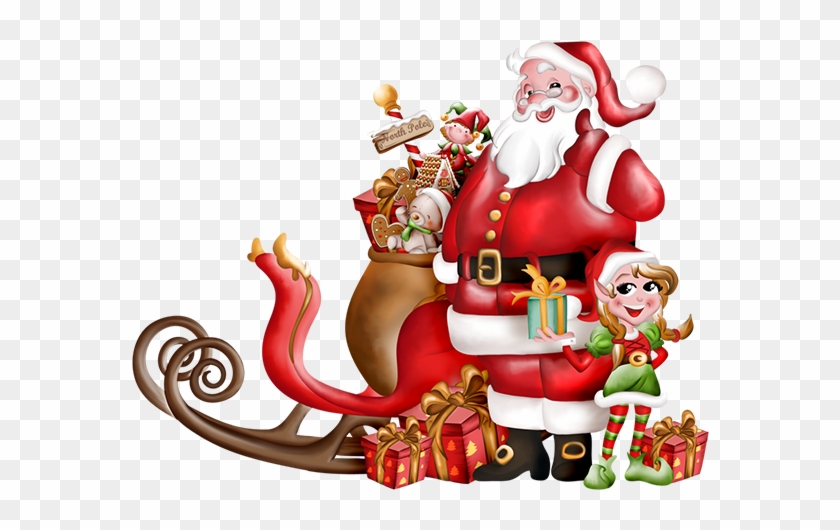 Trineo Papa Noel Png - Imagenes De Papa Noel Png Clipart