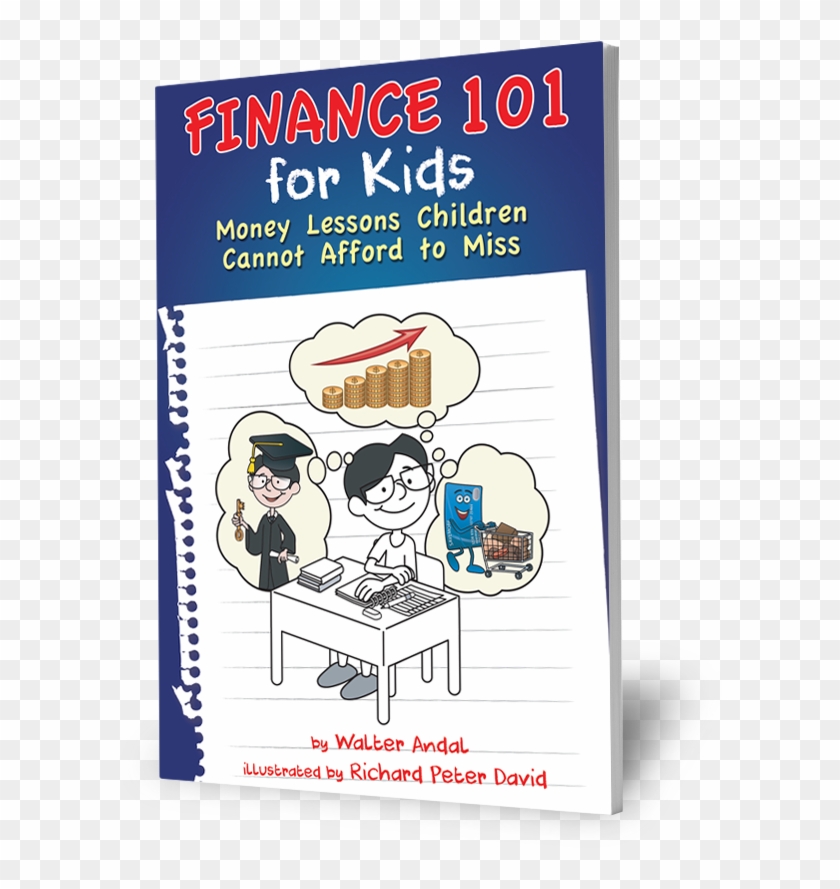 Book - Finance 101 For Kids Clipart #4246046