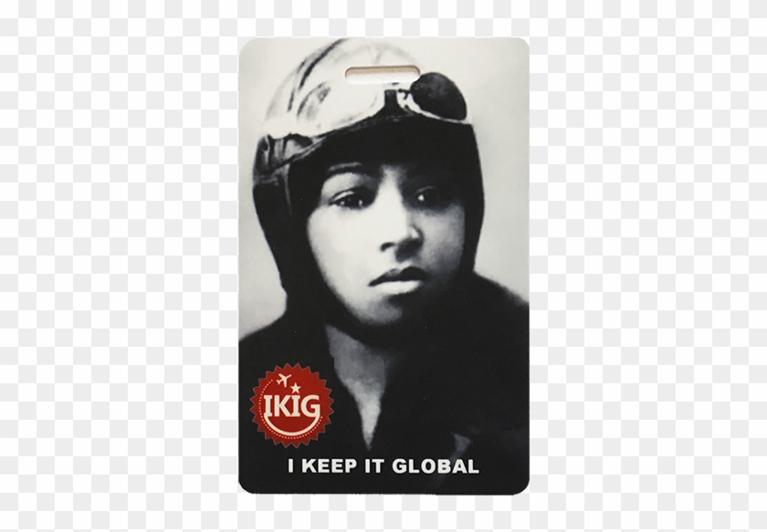 Ikig Bessie Coleman Luggage Tag - Bessie Coleman Clipart #4246153