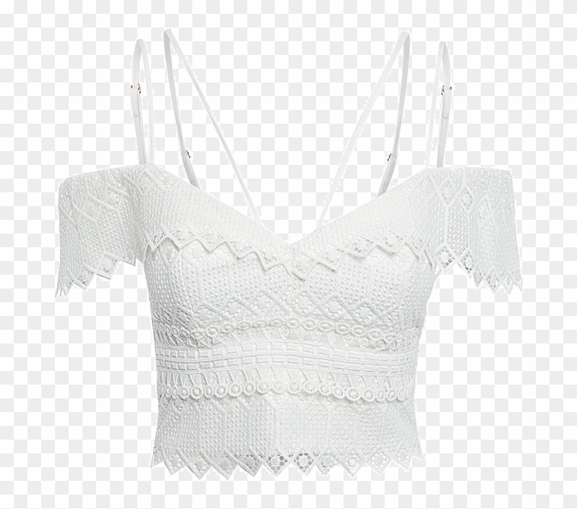 Iorane Cropped De Renda - Illustration Clipart #4246248