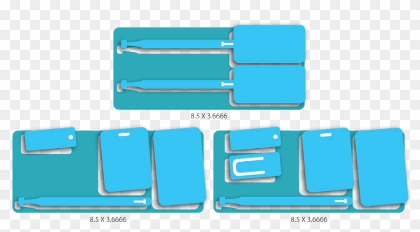 Luggage Tags Matrix Clipart