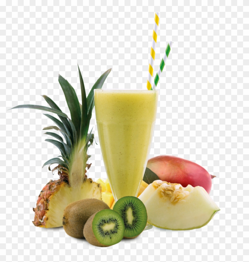 B5 Tropical Heaven - Mango Y Piña Smoothie Clipart #4246393