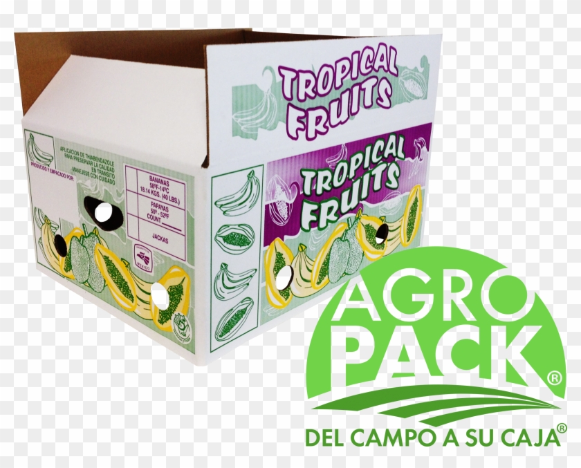 Caja Agricola Papayas - Caja De Carton Para Limon Clipart #4246416