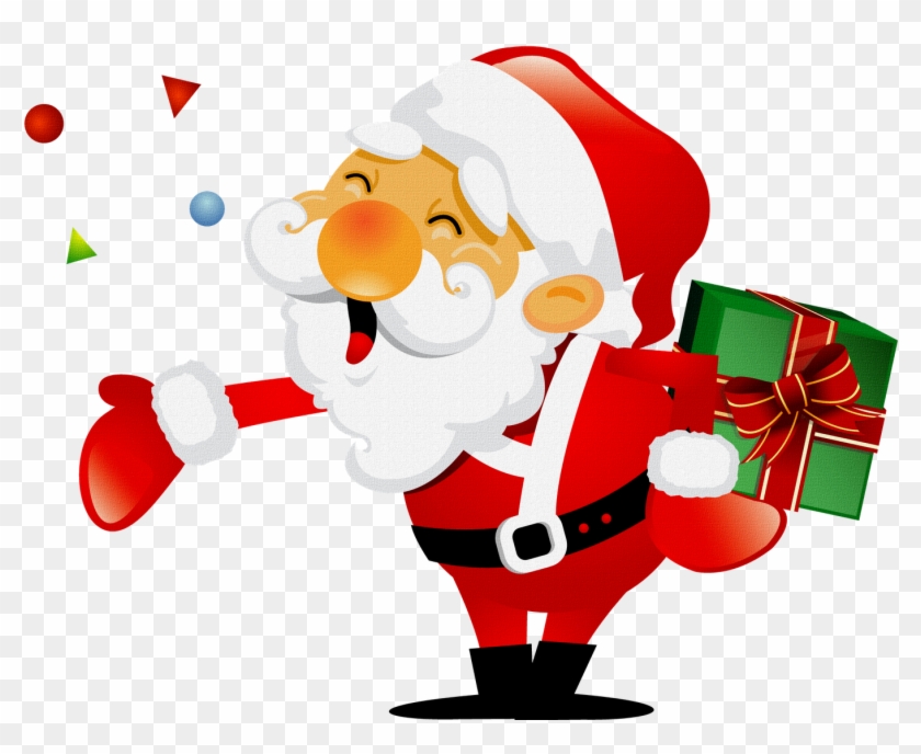 Papai Noel Png - Papai Noel Em Png Clipart
