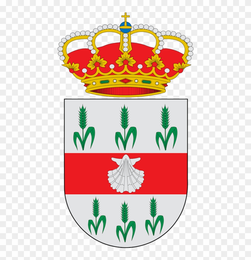 Escudo De Plata, Una Faja De Gules, Cargada De Una - Corona Del Real Madrid Png Clipart