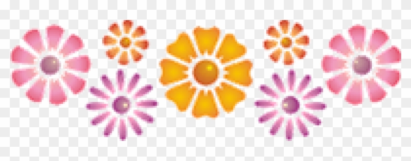 Corrente De Flores Png Clipart #4246611