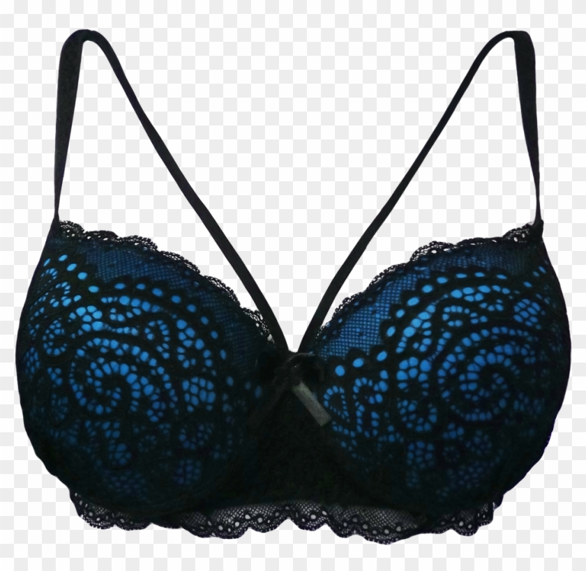 Passe - Sutiã Amarelo Com Renda Preta Clipart