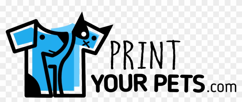 Print Your Pet Logo Clipart #4246981