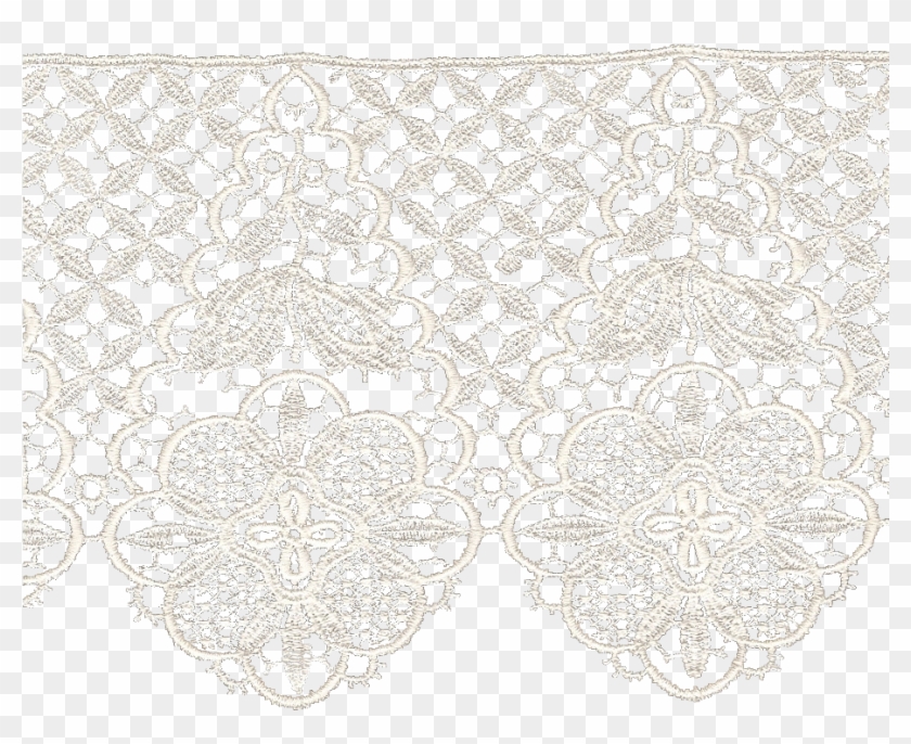 Renda Fundo Branco - Renda Sem Fundo Png Clipart #4247002