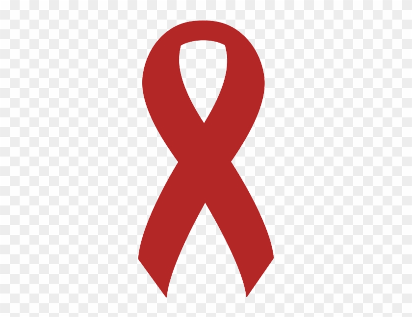 Red-ribbon - Red Ribbon Drug Free Png Clipart