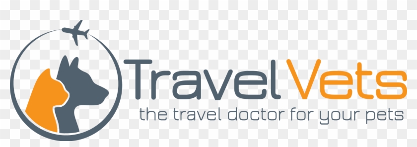 Travel Vets The Travel Doctor For Your Pets - Dog And Travel Logo Clipart #4247281