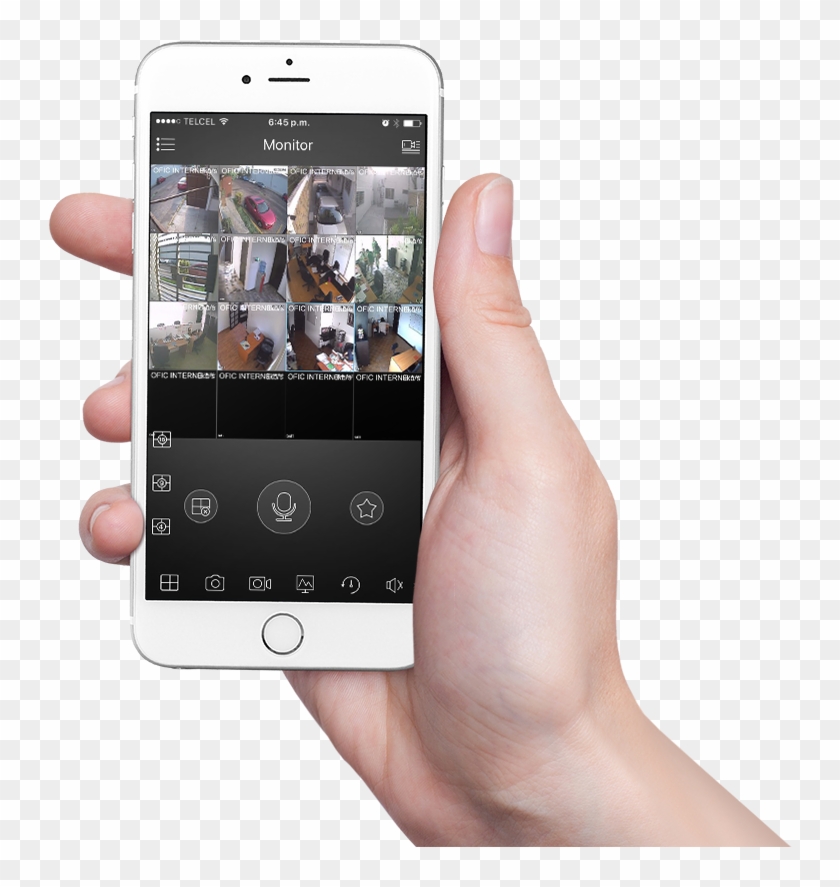 Cámaras De Seguridad , Png Download - Camaras De Seguridad En Celular Clipart #4247332