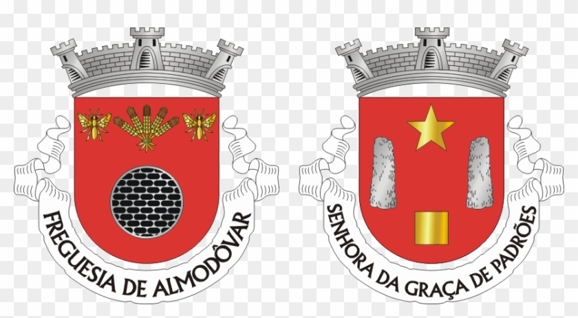 Brasão De Almodôvar - Freguesia De Castro Daire Clipart #4247432