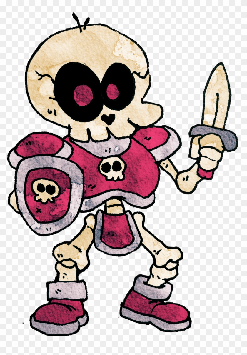 It Has High Aspirations To One Day Become A Skeleton - Cartoon Clipart