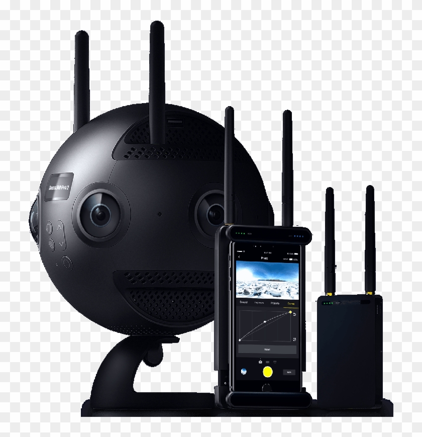 The Insta360 Pro 2 Has Six Cameras And Shoots 8k 3d - Insta 360 Pro 2 Clipart
