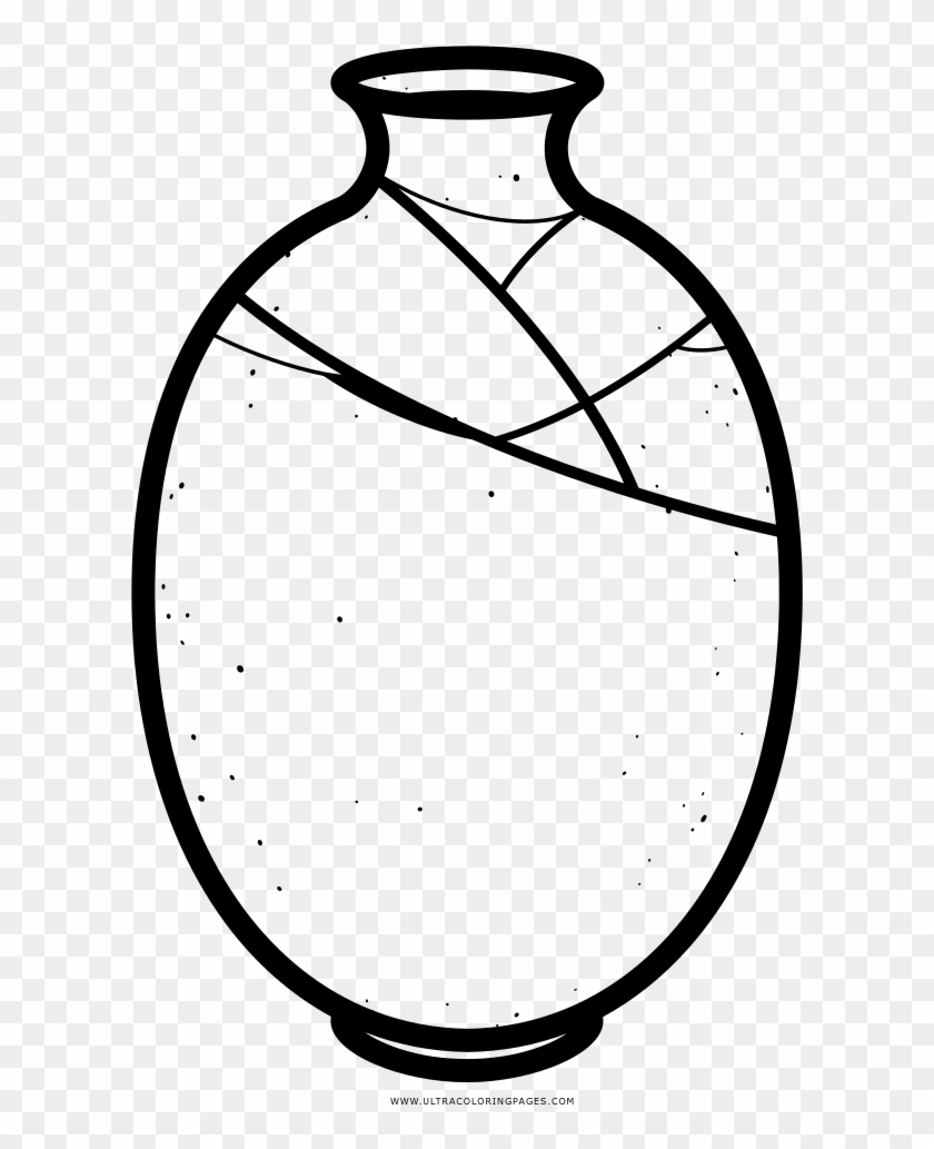 Kintsugi Página Para Colorear - Line Art Clipart