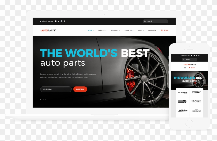 Car Parts Store & Auto Services Wordpress Theme - Car Parts Store & Auto Services Wordpress Theme Clipart #4247942